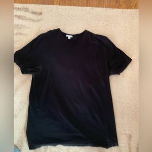 James perse gently used black tshirt